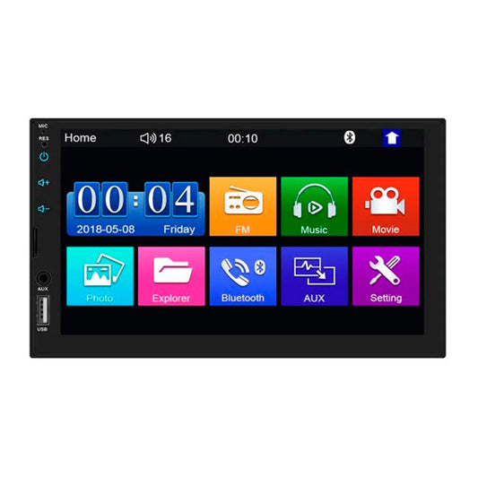 CE UNIVERSAL 7" DOBLE DIN MP5 TOUCH CARPLAY